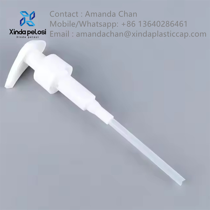 Liquid Soap Dispenser Screw Lotion Pump White Plastic Pump Head For Washing