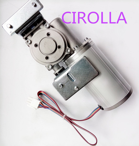 Durable Aluminum Brushless Electric Sliding Door Motor 75W 24VDC