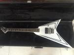 6 strings LTD flying V model electric guitar floyd rose bridge rosewood