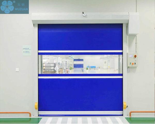 Roll up Shutter Plastic Outdoor Industrial PVC Roller Shutter Fast Door