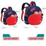 ODM Dinosaur Kids Backpack 3D Cartoon Toddler Kindergarten Mochila For Boys