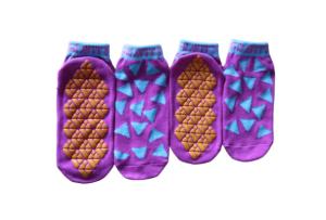 Wholesale Children 's Trampoline Socks UK Boogie Bounce Grip Socks For Barre Class from china suppliers