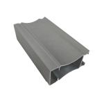 High Glossy Brush Silver Anodized Aluminum Profiles Glass Window and Door