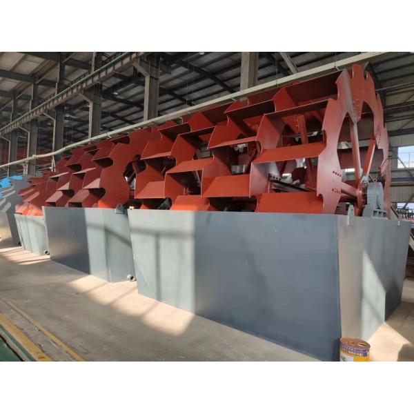 20-60t/h Water Consumption Wheel Sand Washer for in Various Industries