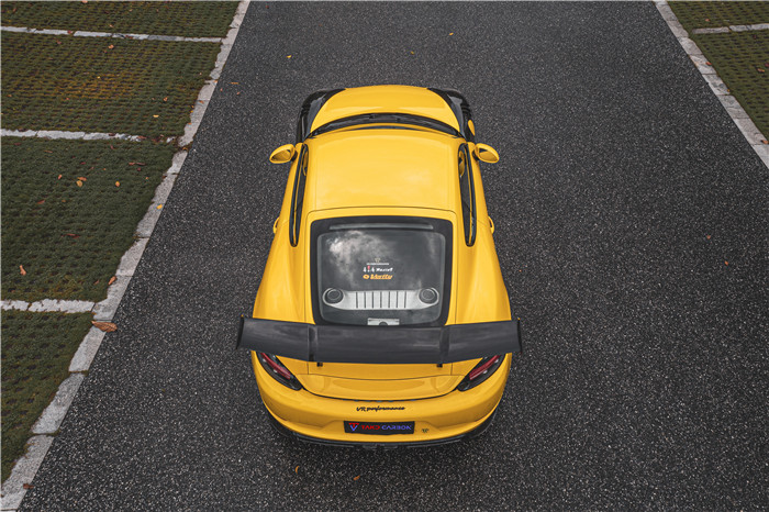 For Porsche 718 Boxster Cayman Body Kit Carbon Fiber Material 718 Carbon Fiber Rear Diffuser EVO Style 718 Carbon Fiber Body Kit