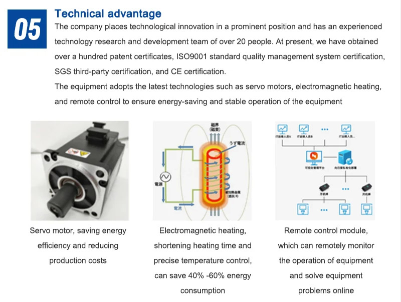 Low Noise Plastic Auxiliary Machinery For Blow Molding Machine