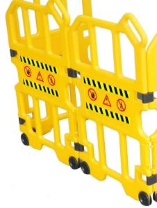 Wholesale Yellow Elevator Spare Parts 7.5KGS Lift Safety Barrier HDPE Made YF SM4P from china suppliers