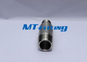China High Pressure S31803 ASTM A182 Stainless Steel Swage Nipples 6000LBS With Threaded End on sale