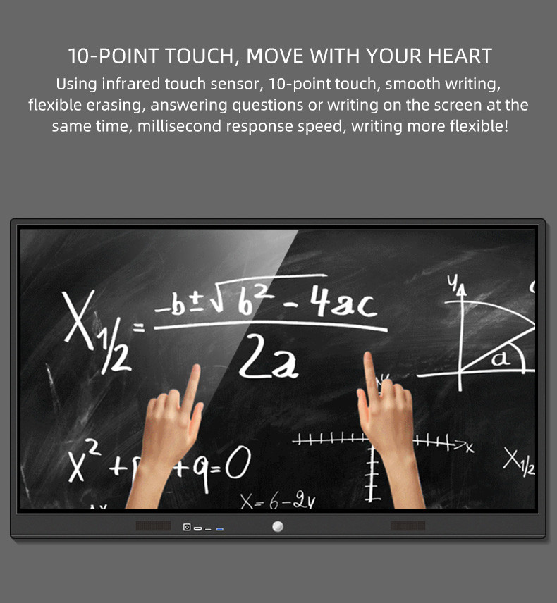 Teaching Training Classrooms Education Touch Screen Interactive Whiteboard