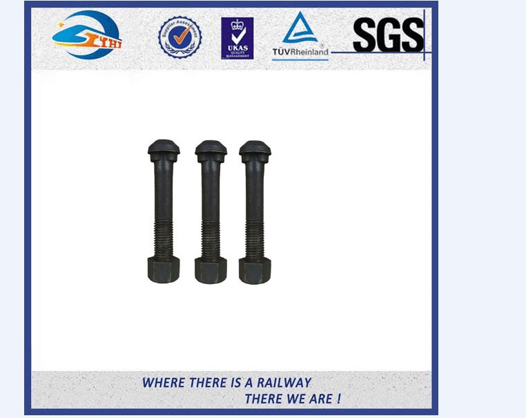 Q235 5.6 8.8 Class HS26 / HS32 Railway Bolt And Nuts UIC864-2