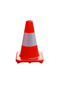 Wholesale 12inch Reflective Orange PVC Road Cone Safety Barricade Cone from china suppliers