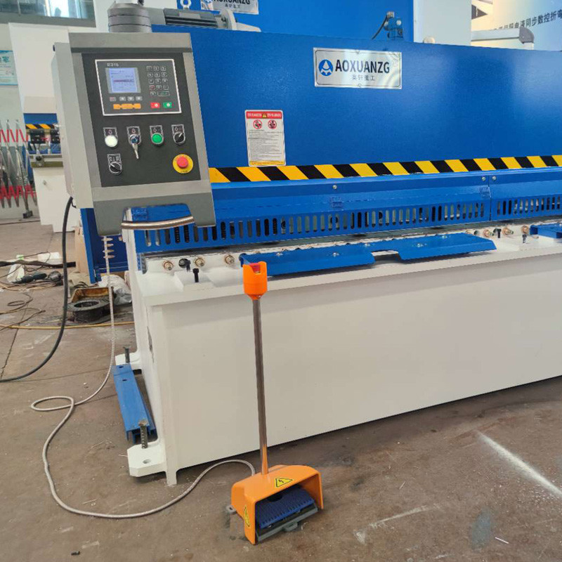 QC11K-4*2500 Hydraulic Guillotine Shear Machine Swing Cutter 5.5kw