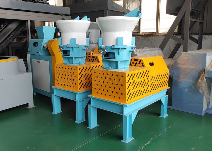 Bio Compost Organic Fertilizer Pellet Making Machine Flat Die Granulator 2.2kw