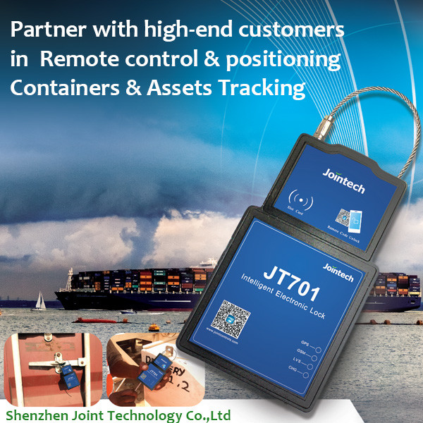 CE Rechargeable GPS Smart Lock , Waterproof IP67 GPS Tracker Lock