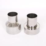 Single Wall Wood Stove Wall Kit , Wood Stove Insert Pipe Kit 90 Degree Bend