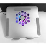 12025mm LED RGB Fan Aluminum Alloy Laptop Cooler Stand 12 Inch