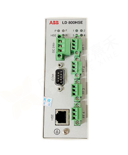1 AMP ABB PLC Module 3BDH000320R02 LD800HSE ABB 24VDC 100 Mbps HSE Uplink