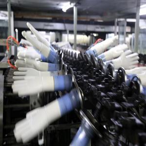 Wholesale High Speed Medical Latex Gloves Production Line 220V from china suppliers