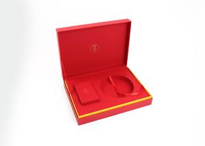 Wholesale Rigid Jewelry Cardboard Box Custom Luxury PMS Eco Friendly With Base from china suppliers