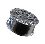Silver 6061 T6 5x120 Chrome Wheels ET30 22 Inch Luxury Rims