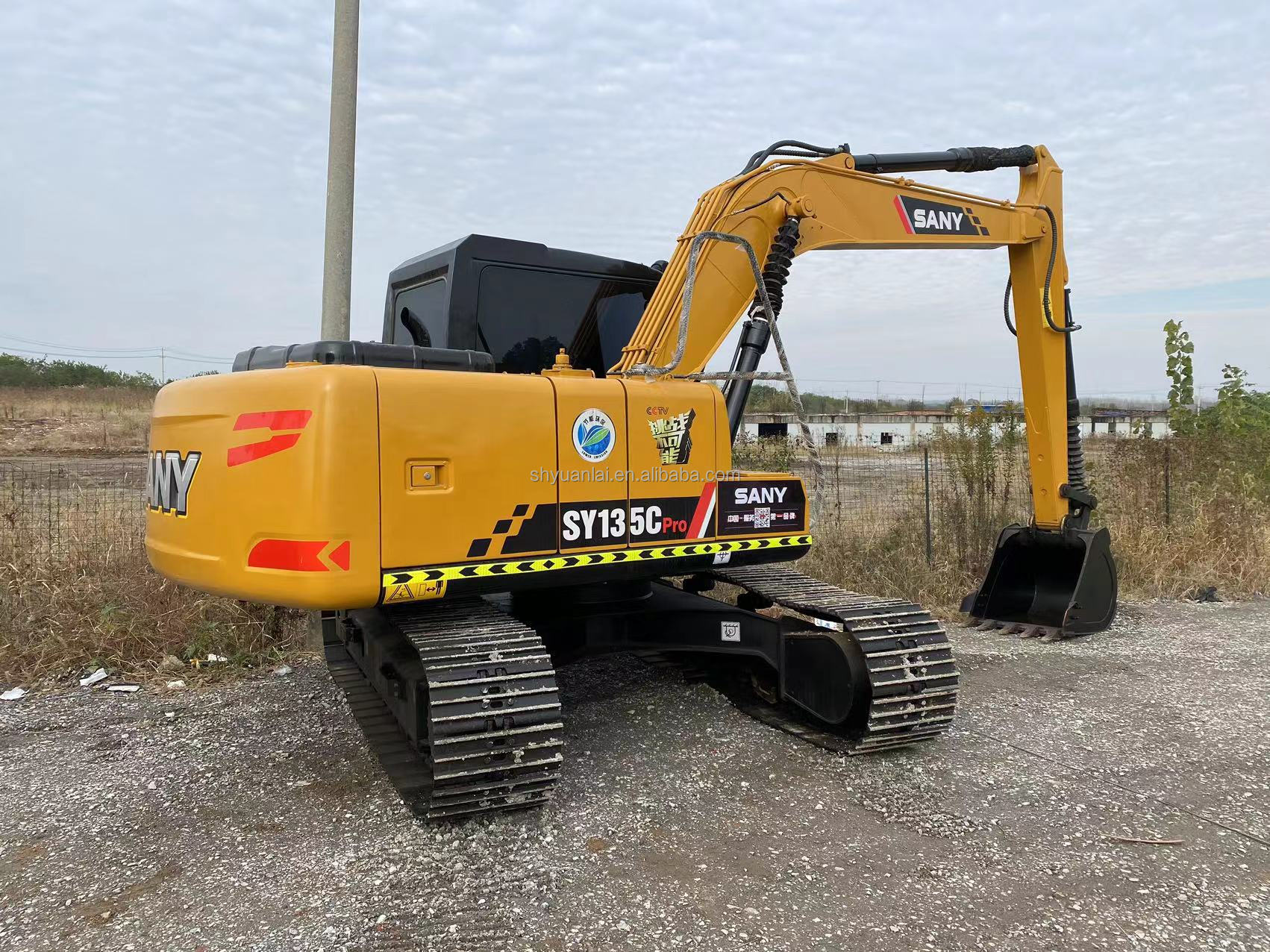 Sany Excavator SY135 Original Hydraulic Cylinder 13000KG Machine Weight