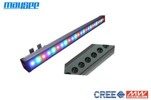 China Multi - Color Waterproof RGB LED Wall Washer IP65 , Outdoor Wall Washer Lights on sale