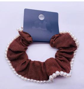 Wholesale Cotton Fabric Hair Accessories Scrunchies Durable For Women Girls from china suppliers