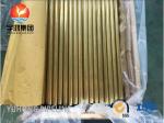 ASTM B111 C44300 Seamless Copper Alloy Tubes Superior Heat Transfer Saltwater
