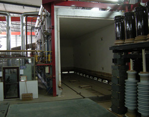 firing of porcelain insulator