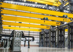 Wholesale Hoist 30ton Single Beam Overhead EOT Crane Anti Fall from china suppliers