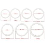 Cotton Light Cob Led Angel Eyes Car Headlight Aperture 70MM RED BLUE Fog Lamp 12