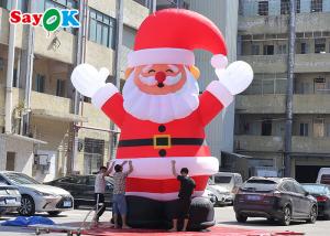 Wholesale Large Inflatable Santa Claus blow up Xmas Decoration For Outdoor Activity from china suppliers