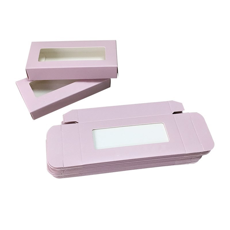 Foldable Custom Printed Boxes Modern Design With Transparent Window