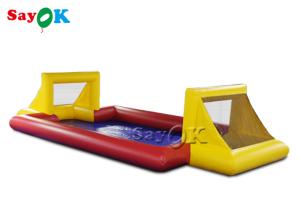 Wholesale Inflatable Soccer Ball Game Interactive Inflatable Sports Games Airtight Pvc Soccer Field from china suppliers