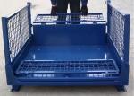 Foldable Steel metal Collapsible Pallet Cage Container 50x50