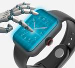 IP67 Battery Powered Health Monitoring Smart Watch KC Certification