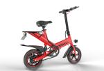 400W 48V Folding Road Bike Portable Electric Bicycles For Adults / Children