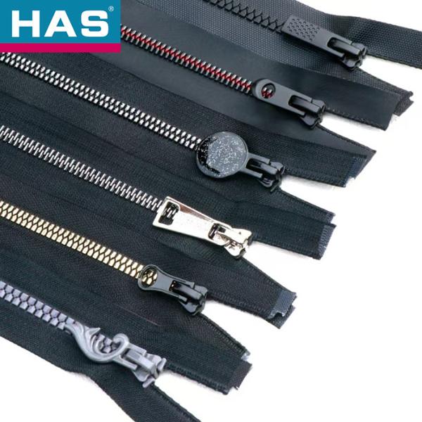 Fashionable Personalized Clothing Bag Zipper With Customized Logo And Color