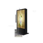 Android 65 Inch Outdoor Digital Signage Totem 1200nits lcd advertising player