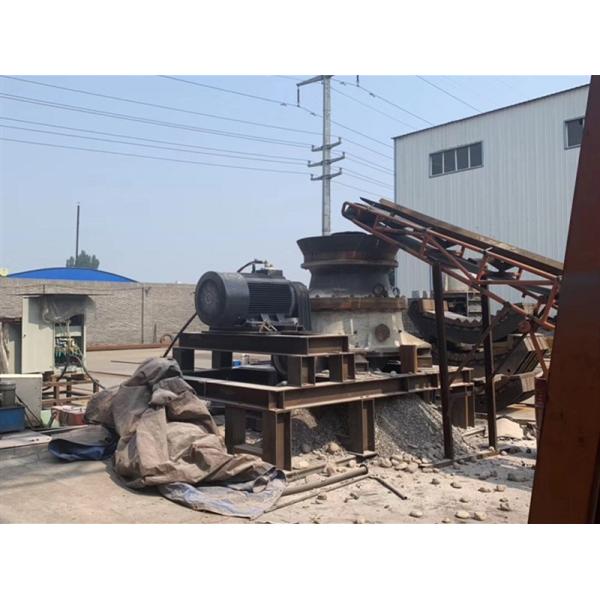 Industrial Cone Crusher Machine / Gyratory Cone Crusher High Efficiency