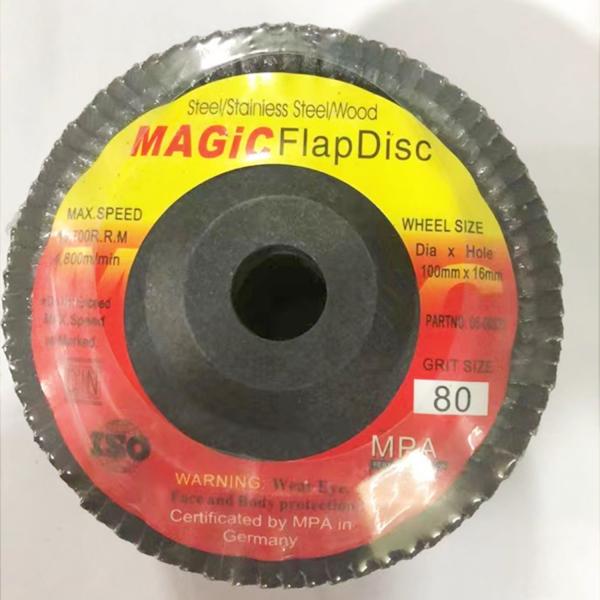 Cheap Price 80 Grit 115mm Size Aluminum Oxide Flap Disc For Metal Or Wood Polishing