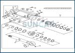 AT264443 Bucket Cylilnder Seal Repair Kits for DEERE 490
