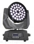 wholesale party items 36pcs 10w quad led moving head RGBW wash light zoom