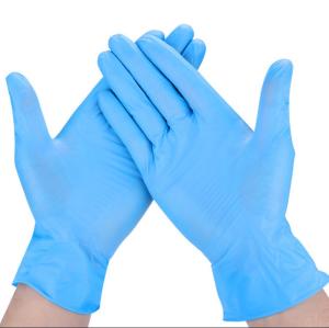 Wholesale Comfortable Disposable Nitrile Gloves Blue Sterile Nitrile Work Gloves from china suppliers