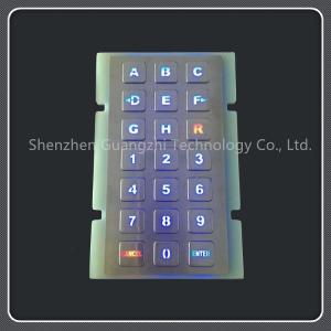 Wholesale Customized 21 Key Keyboard 3 * 7 Matrix Layout Sus 304 Stainless Steel Material from china suppliers