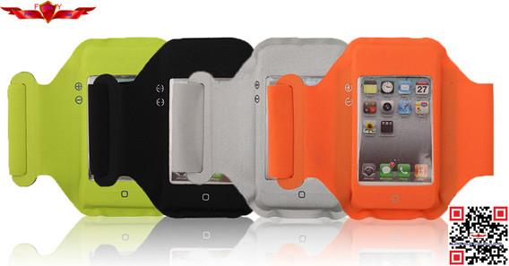 Hot Selling Outdoor Seamless Lycra Sports Armband Case For Iphone High Quality