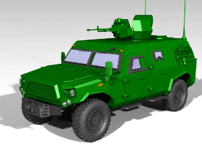 4X4 Armored Assault Riot Control Vehicle Cruiser For Border Patrol, Communication Command, Assault Other Tasks