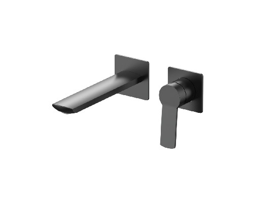 2 Hole Single Lever Mixer Tap Flush Mounted For Wash Bowls