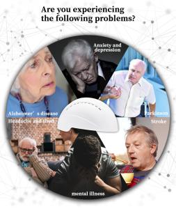 Wholesale Neurofeedback Photobiomodulation Red Light Infra Red Helmet 810nm For Parkinsons from china suppliers