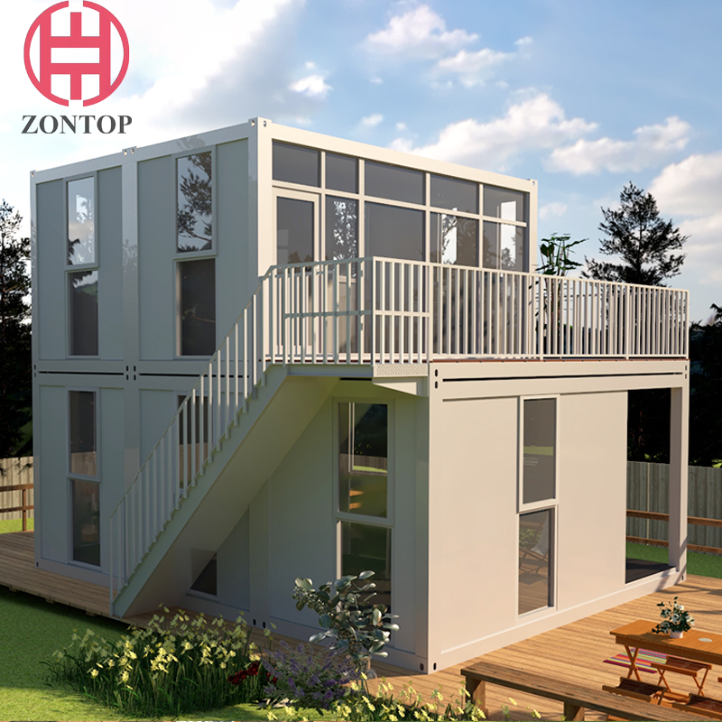 Zontop Detachable Portable Movable Coffee Apartment Prefab Container Dormitory House Modular Home